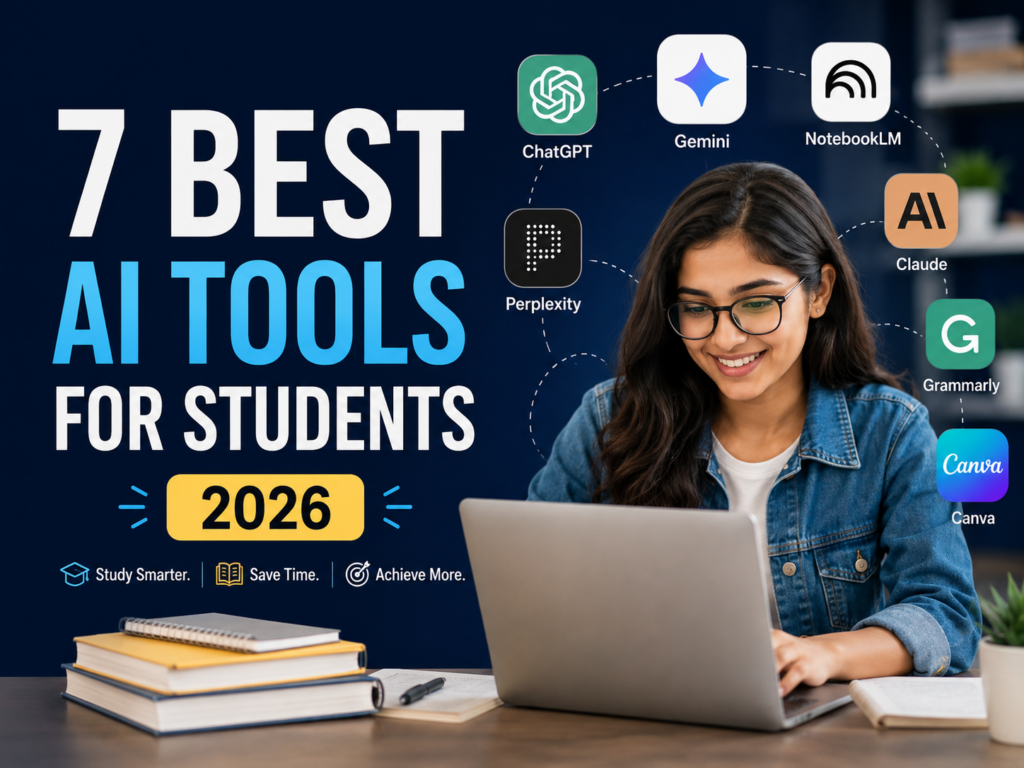 7 Best AI Tools for Students in 2026 to Study Smarter