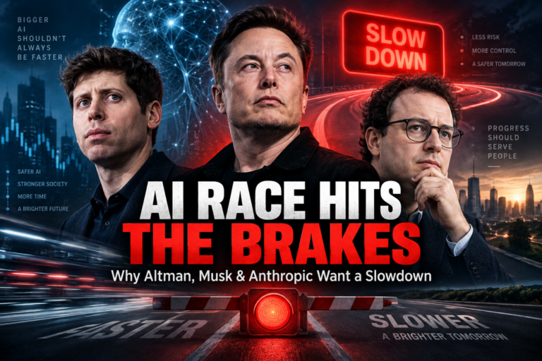 AI Race Hits The Break Down